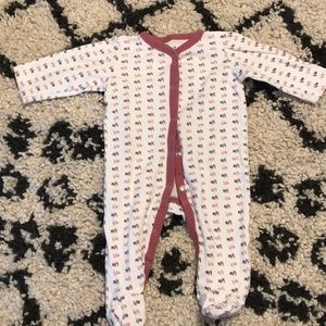 Chick pea footie pajamas